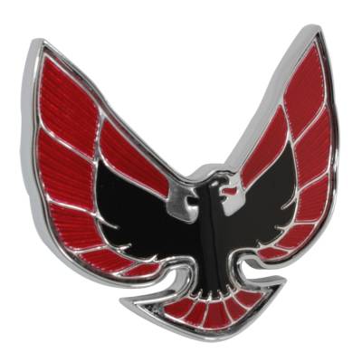 Trim Parts - Trim Parts 8550 1974-76 Firebird Front Emblem Red EACH