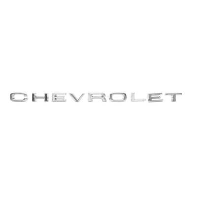 Trim Parts - Trim Parts 9500 1967-68 Chevy/GMC Truck Hood Letters "Chevrolet" SET