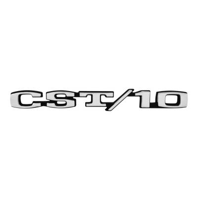 Trim Parts - Trim Parts 9610 1969-70 Chevy/GMC Truck Front Fender Emblem "CST/10" PAIR