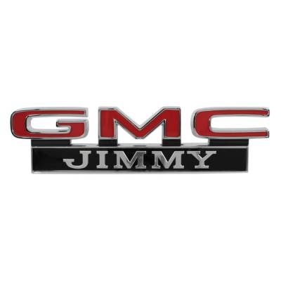 Trim Parts - Trim Parts 9835 71-72 GMC Truck Front Fender Emblem "GMC Jimmy" PAIR