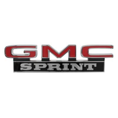 Trim Parts - Trim Parts 9841 71-72 GMC Truck Front Fender Emblem "GMC Sprint" PAIR