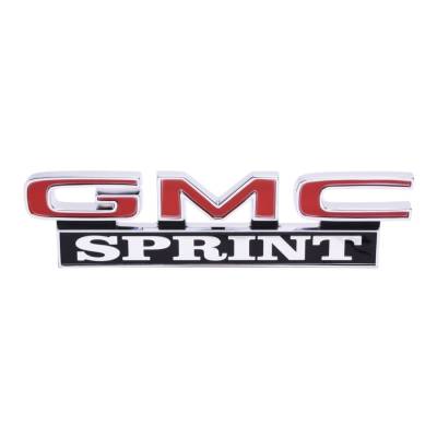Trim Parts - Trim Parts 9879 71-72 GMC Truck Tailgate Emblem "GMC Sprint" EACH