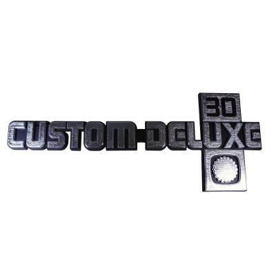 Trim Parts - Trim Parts 9913 1981-88 Chevrolet Custom-Deluxe 30 Fender Emblems PAIR
