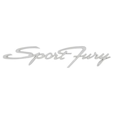 Trim Parts - Trim Parts MP3160 1963-66 Plymouth "Sport Fury" Emblem EACH