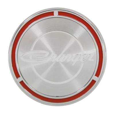 Trim Parts - Trim Parts MP5610 68-69 Charger Red Door Pad Emblem EACH