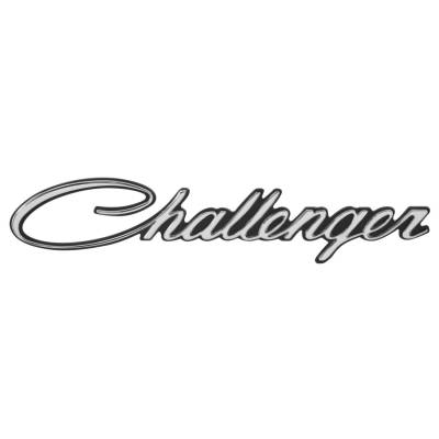 Trim Parts - Trim Parts MP6060 1970 Challenger Front Fender Emblem Script EACH
