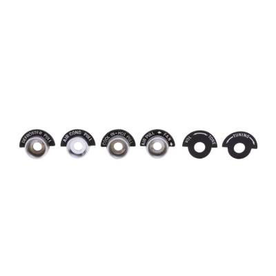 Trim Parts - Trim Parts 5172 1963 Corvette Control Bezel w/Air 6Pcs
