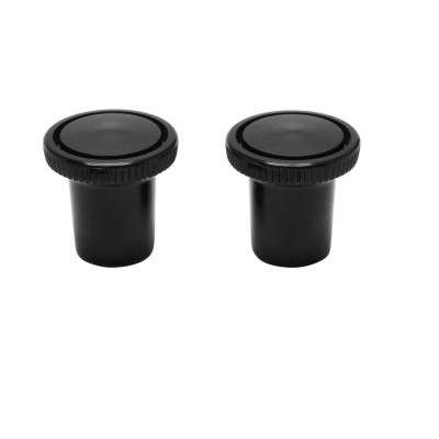 Trim Parts - Trim Parts 4561 1963-78 Full-Size Chevrolet Black Vent Pull Knobs 2 Pieces PAIR