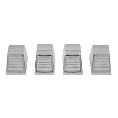 Trim Parts - Trim Parts 9579 Chrome Heater Control Knobs 4Pc