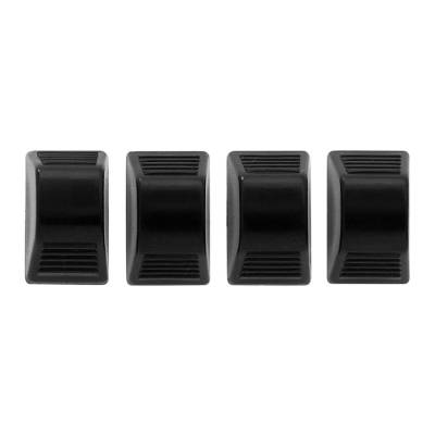 Trim Parts - Trim Parts 9579A Black Heater Control Knobs 4Pc