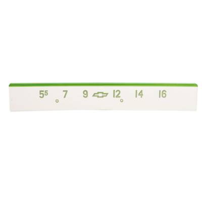 Trim Parts - Trim Parts 1225 1956 Full-Size Chevrolet Radio Lens Push Button Style EACH