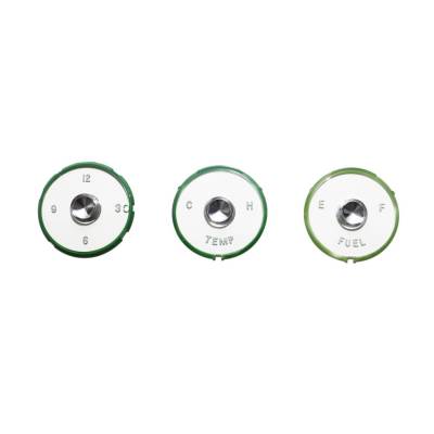 Trim Parts - Trim Parts 2099 1961-62 Full-Size Chevrolet Instrument Lens Set Wesclox 4Pc