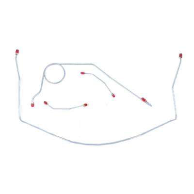 The Right Stuff Detailing - The Right Stuff Detailing BKT5802 Chevy Brake Hydraulic Line Kit Front