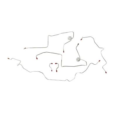The Right Stuff Detailing - The Right Stuff Detailing BKT5901 Chevy Brake Hydraulic Line Kit Front