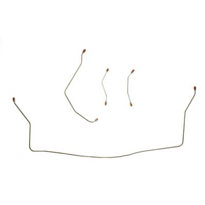 The Right Stuff Detailing - The Right Stuff Detailing BKT6201 Chevy Brake Hydraulic Line Kit Front