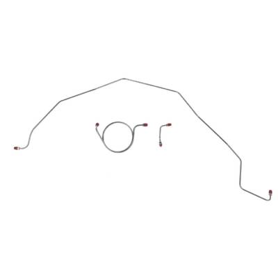 The Right Stuff Detailing - The Right Stuff Detailing BKT6502 Chevy Brake Hydraulic Line Kit Front