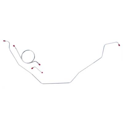 The Right Stuff Detailing - The Right Stuff Detailing BKT6601 Chevy Brake Hydraulic Line Kit Front