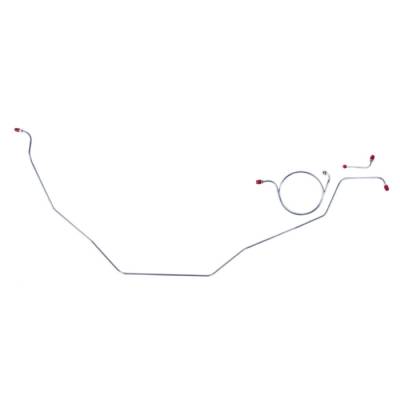 The Right Stuff Detailing - The Right Stuff Detailing BKT6602 Chevy Brake Hydraulic Line Kit Front
