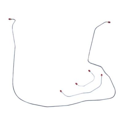 The Right Stuff Detailing - The Right Stuff GKT6102 61-62 Ford Galaxie Brake Hydraulic Line Kit Front