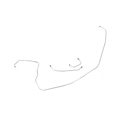 The Right Stuff Detailing - The Right Stuff GKT6302 63-65 Ford Galaxie Brake Hydraulic Line Kit Front