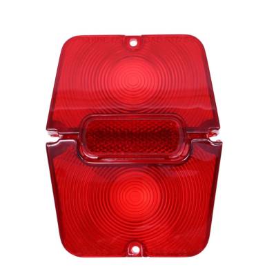 Trim Parts - Trim Parts A3042 1962-64 Chevy II & Nova All Red Tail Light Lens Set