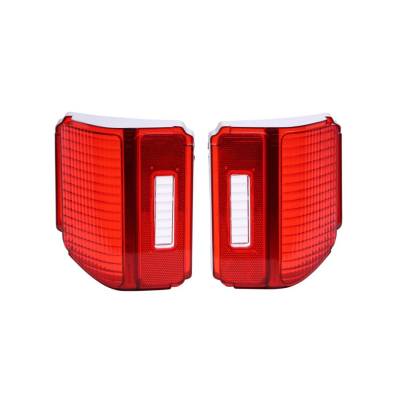 Trim Parts - Trim Parts A4219 1969 Chevelle Tail Light Lens PAIR
