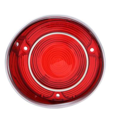 Trim Parts - Trim Parts A4402 1971 Malibu & "SS" Driver Side Tail Light Lens w/Trim EACH
