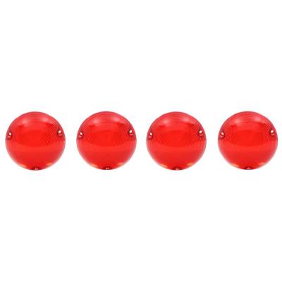 Trim Parts - Trim Parts A5782 68-73 Corvette Bubble Tail Light Lens Set