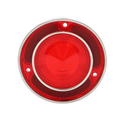 Trim Parts - Trim Parts A5803 70-71 Early Corvette Tail Light Lens EACH