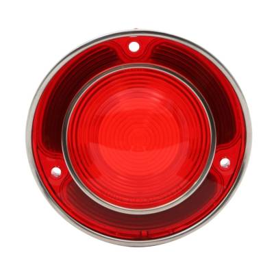 Trim Parts - Trim Parts A5805 71-73 Late Corvette Tail Light Lens EACH