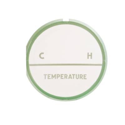 Trim Parts - Trim Parts 1418 1957 Full-Size Chevrolet Temperature Gauge Face EACH