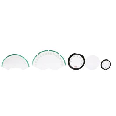 Trim Parts - Trim Parts 5141 1955-57 Corvette Instrument Lens Set