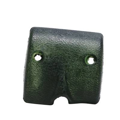 Trim Parts - Trim Parts 5224D 1967 Corvette Rear View Mirror Bracket Cover Dark Green EACH