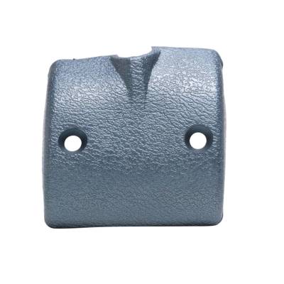 Trim Parts - Trim Parts 5224E 1967 Corvette Rear View Mirror Bracket Cover Teal EACH
