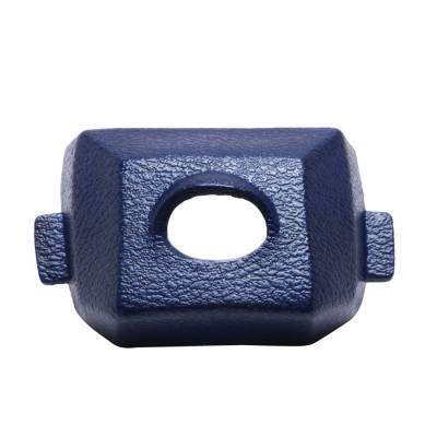 Trim Parts - Trim Parts 5226A 1968 Corvette Rear View Mirror Bracket Cover Dark Blue EACH