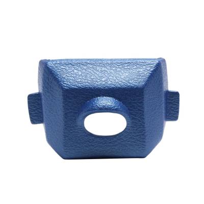 Trim Parts - Trim Parts 5226E 68-70 Corvette Rear View Mirror Bracket Cover Bright Blue EACH