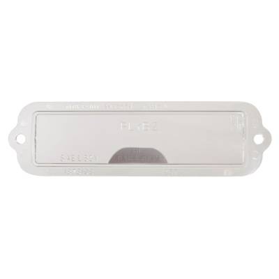 Trim Parts - Trim Parts MP5011 1962-65 Dodge Painted License Lamp Lense w/Gasket EACH