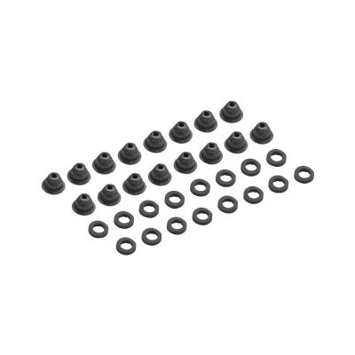 Trim Parts - Trim Parts MPHS102KE Twin Hood Scoop Fasterner Kit 1969-72 A & B-Body