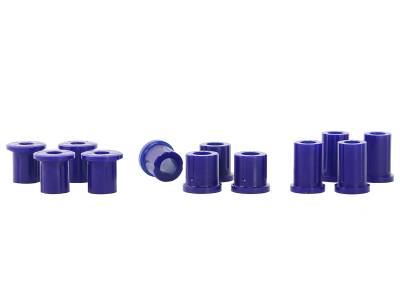SuperPro - SuperPro KIT072K Leaf Spring Bushing Set Rear for 83-00 Mitsubishi Montero