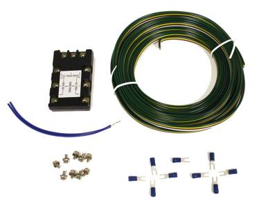 Blue Ox - Blue Ox BX8811 Tail Light Wiring Kit 26 Ft. Long 4-Wire Harness 9-Diode Block