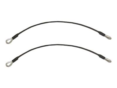 Blue Ox - Blue Ox BX88207 Safety Cable Kit Permanent Mount Class III 5000 lb 3 Long