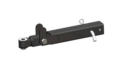 Blue Ox - Blue Ox BX88425 Tow Bar Hitch Connector 2.5" Receiver for Avail/Apollo/Ascent