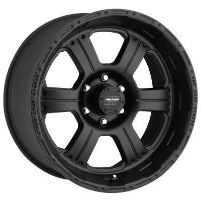 Pro Comp Wheels - Pro Comp Wheels PA89 KORE 16x8 6x5.5 0mm Flat Black PXA7089-6883