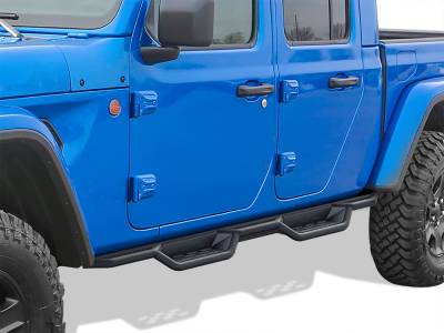 APS - APS Drop Step Nerf Bars Black 07-20 Tahoe/Yukon WB03NAC1B