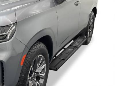 APS - APS WB03SBB2B S-Series Running Boards Black for 21-25 Chevy Suburban