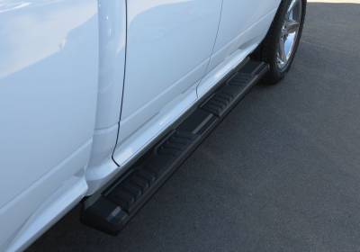 APS - APS S-Series Running Boards Black for 09-18 RAM 1500 Quad WB04SAG9B