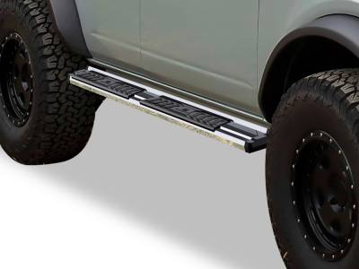 APS - APS S-Series Running Boards Polish 21-25 Ford Bronco 4DR WB06SCA1S