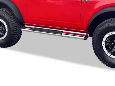 APS - APS S-Series Running Boards Polish 21-25 Ford Bronco 2DR WB06SCA2S