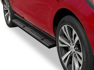 APS - APS WB06SBC4B S-Series Running Boards Black for 18-25 Ford Expedition