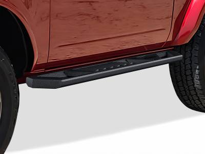 APS - APS A-Series Running Boards Black 21-25 Ford Bronco 2DR WB06ACA2M